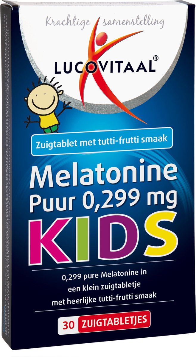 Lucovitaal Melatonine Puur Kids 0