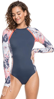 Roxy - UV Badpak voor dames - Longsleeve - Fitness PT - Mood Indigo - maat XXL