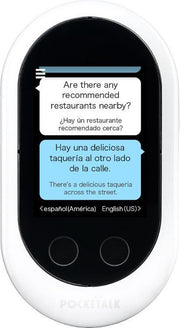 Pocketalk Translator - Vertaalcomputer - 2.4 inch - WiFi + 4G - 3GB - Wit