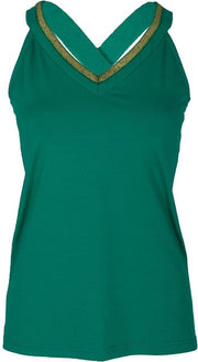 SRNDPTY Top Whitney Apple Green