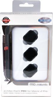 PRO-mounts 3-Filter Pack PRO for Mavic 2 Pro (ND8 + ND16 + ND32 Multi Coated)