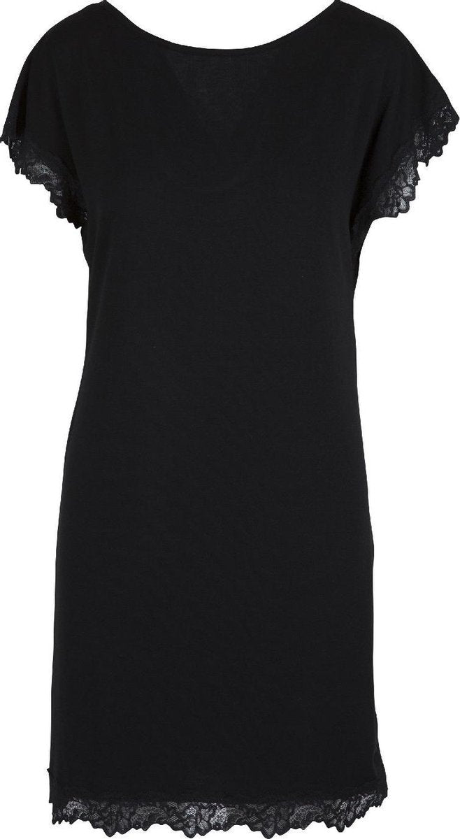 LingaDore Black Flower Jurk Zwart S