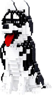 Balody Husky - Nanoblocks - bouwset / 3D puzzel - 753 bouwsteentjes