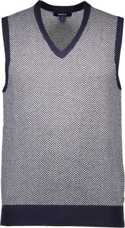 GANT Waistcoat Men - M / BLU
