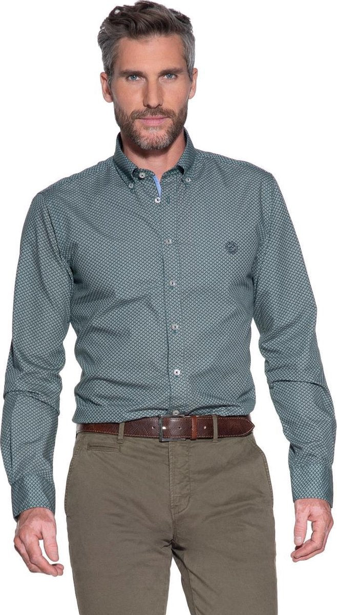 Campbell Classic Casual overhemd lange mouw
