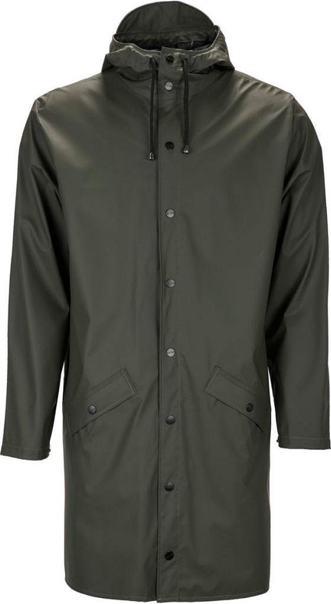 Rains Regenjas - Slim Fit - Groen - XL