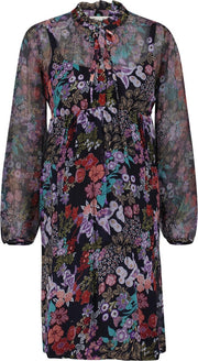 Queen Mum Jurk Milan - Black Iris - Maat XS