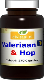 Elvitaal Valeriaan met Hop 270 cap