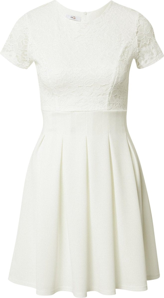 Wal G. cocktailjurk Wit-6 (34)