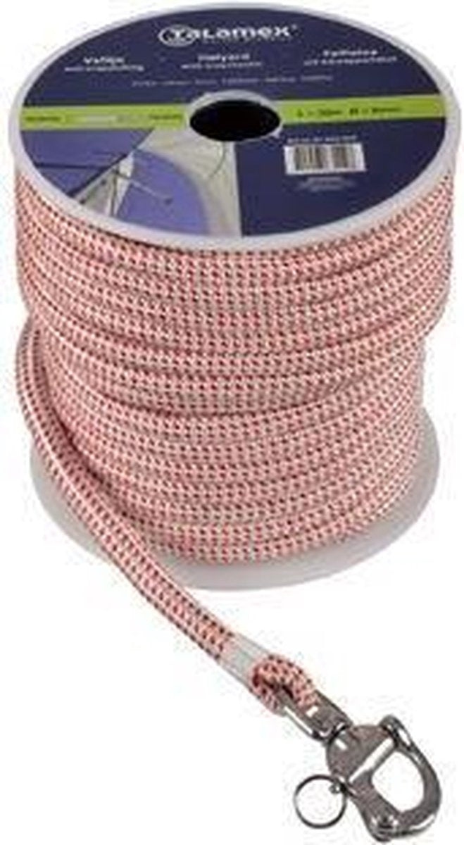 Talamex Vallen kant en klaar  Spinakerval 12 mm  36 mtr
