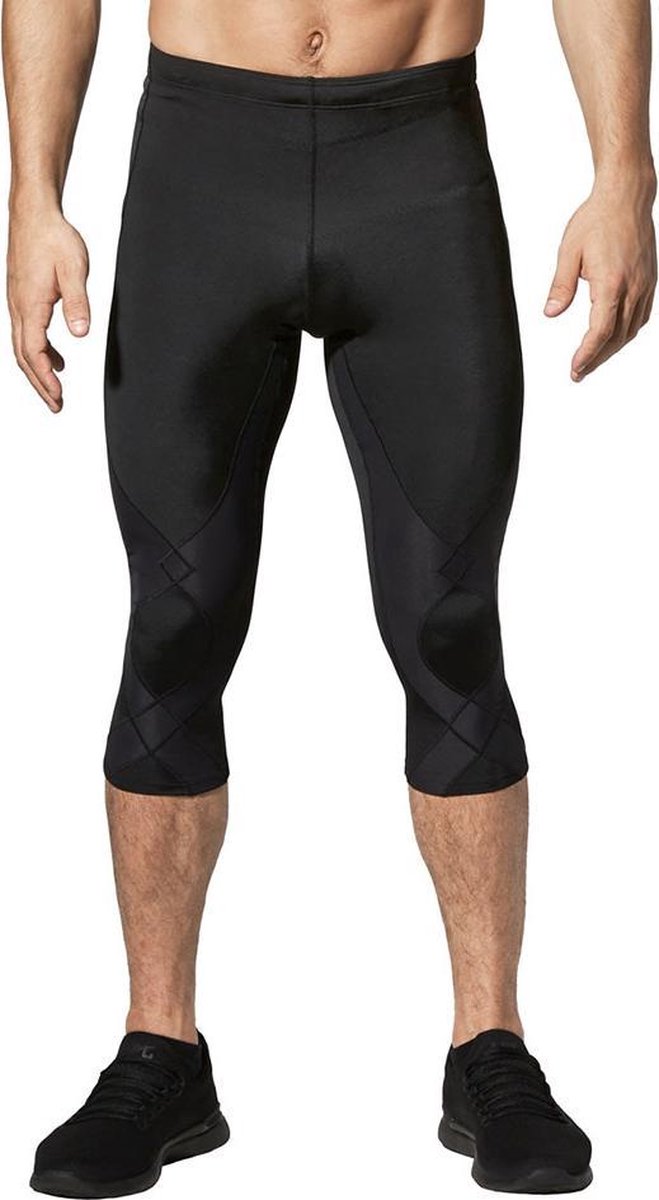 CW-X Stabilyx ¾ Compressiebroek met heup - rug en knie ondersteuning - heren - maat XL