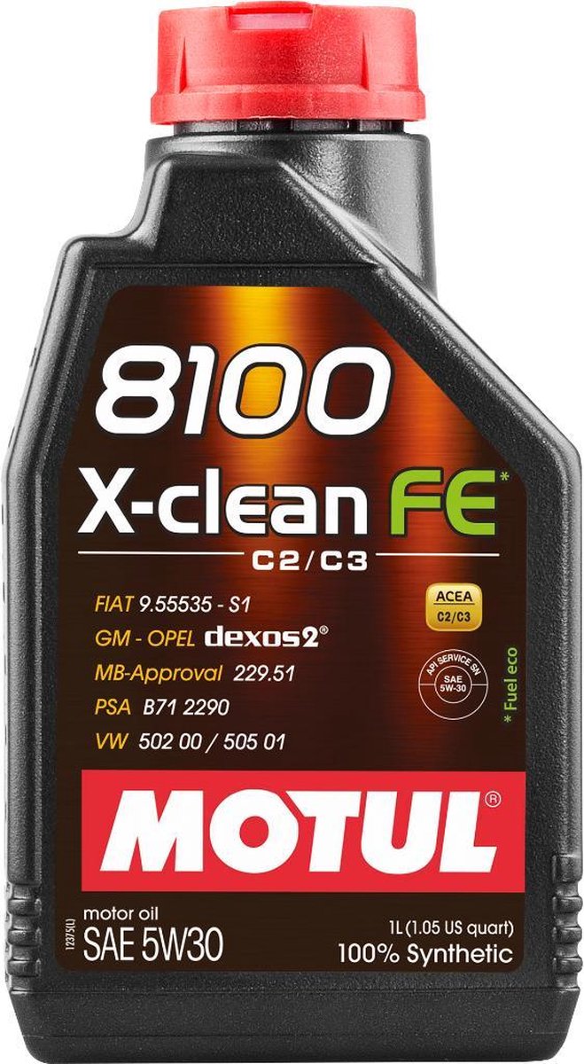 Motul 8100 X-CLEAN EFE 5W30 1l
