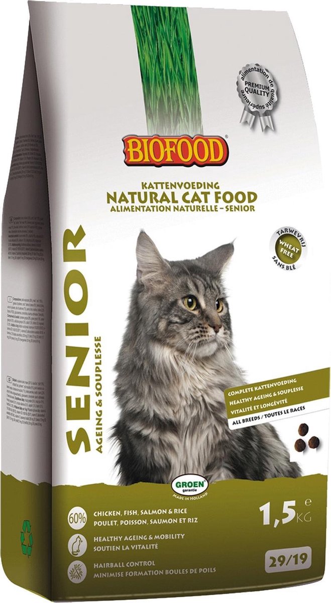 Biofood Kat Senior - 1.5 kg
