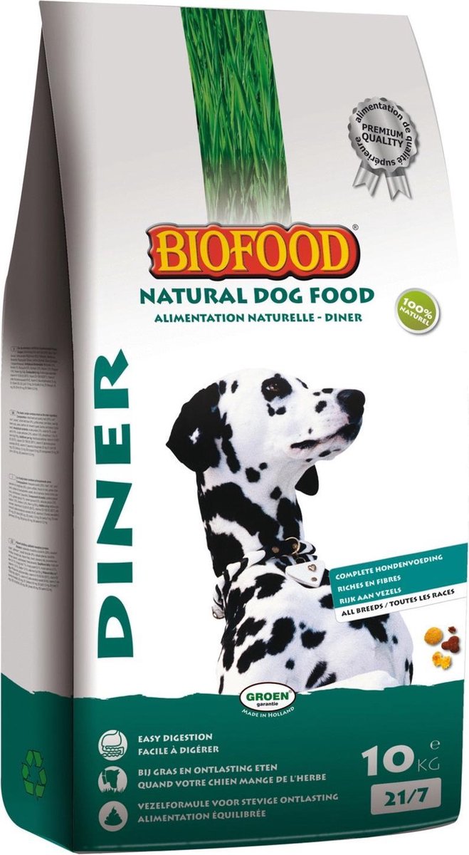 10 kg Biofood diner hondenvoer