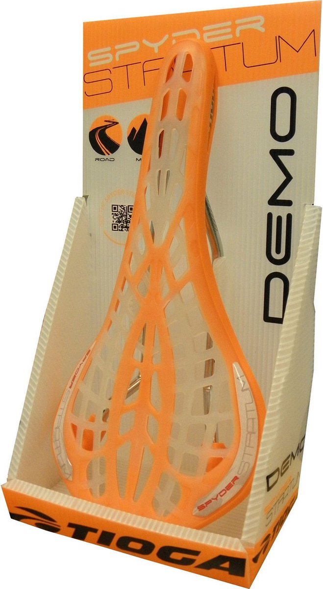 TEST ZADEL Tioga Stratum Oranje op display
