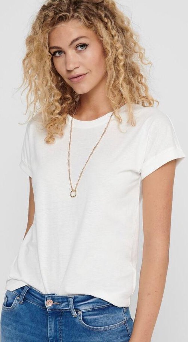 Jacqueline de Yong T-shirt Off- White