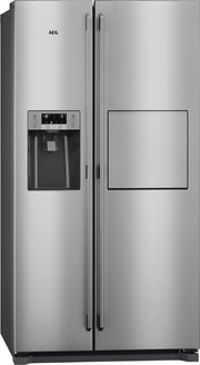 AEG RMB66111NX - Amerikaanse koelkast - RVS