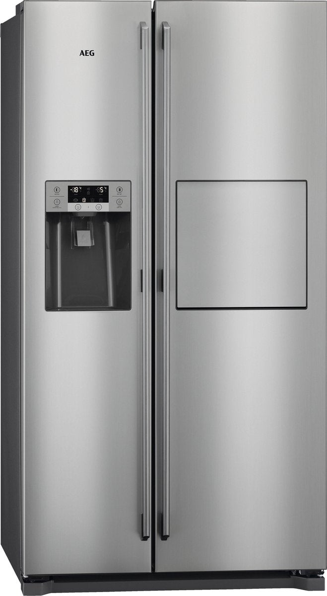 AEG RMB66111NX - Amerikaanse koelkast - RVS
