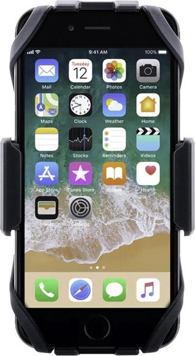 Interphone - iPhone 6 Motorhouder Moto Crab Zwart