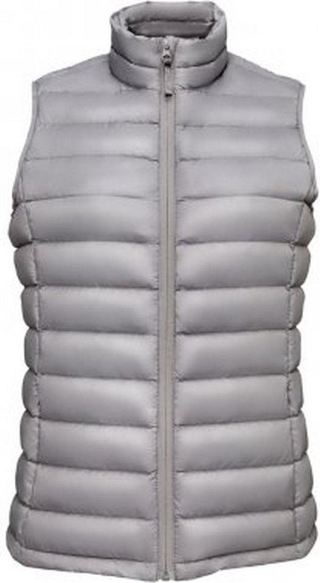 SOLS Vrouwen/dames Wilson Lichtgewicht Gewatteerde Bodywarmer (Metaalgrijs)