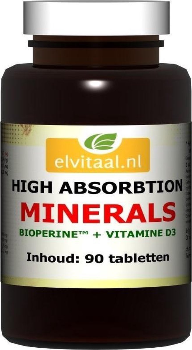 Elvitaal High Absorbtion Minerals 90 tab