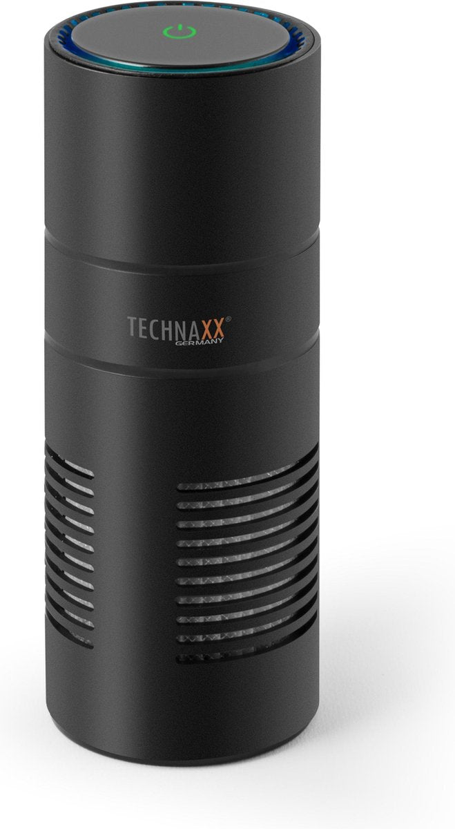 Technaxx  TX-131+ USB-Lucht zuivering en ionisator met UV-licht en vervangbaar HEPA-filter voor de auto
