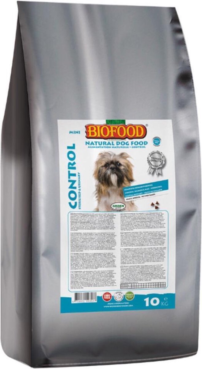 Biofood control small breed hondenvoer 10 kg