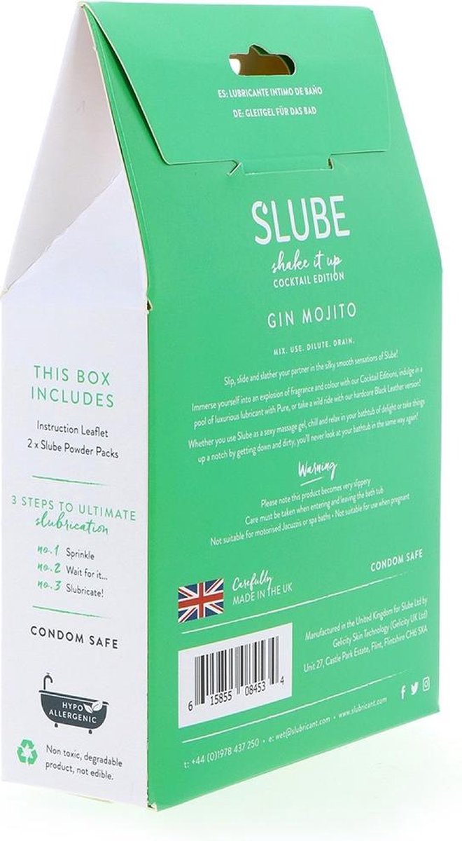 Slube Gin Mojito Double Pack - Lubricants
