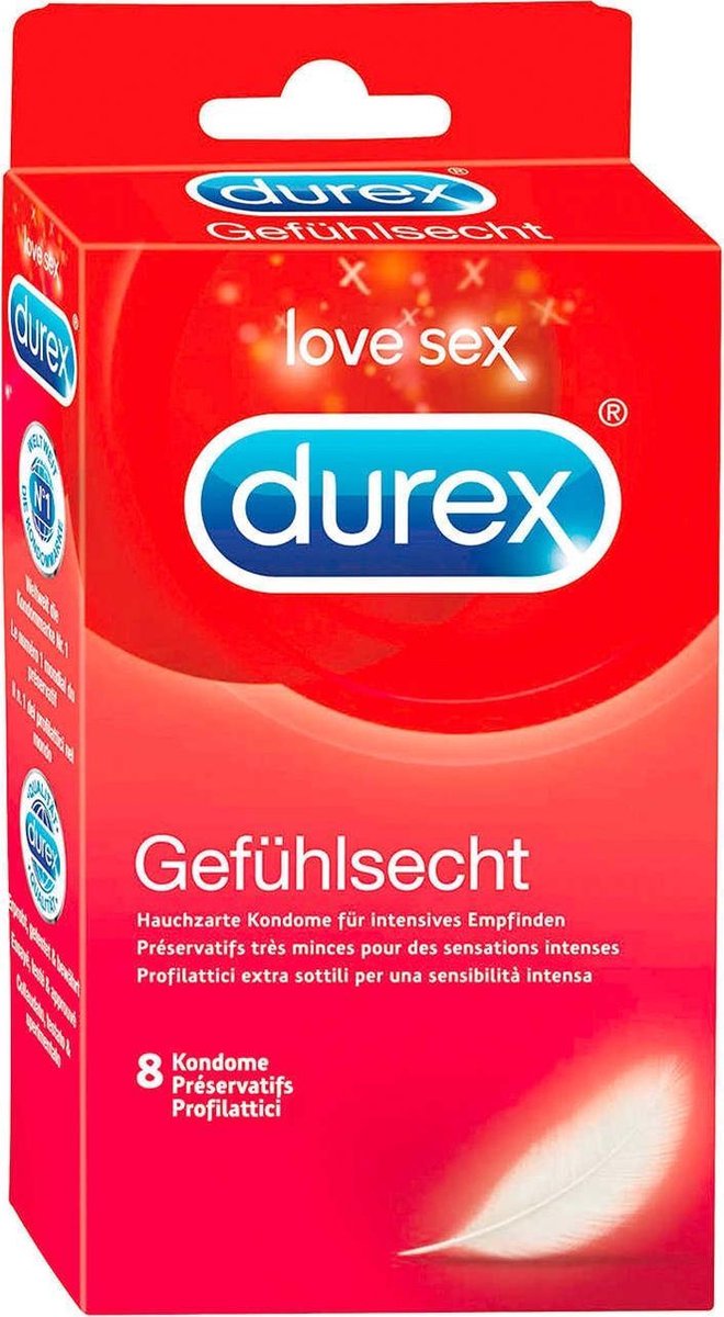 8 Condooms Gefühlsecht Durex