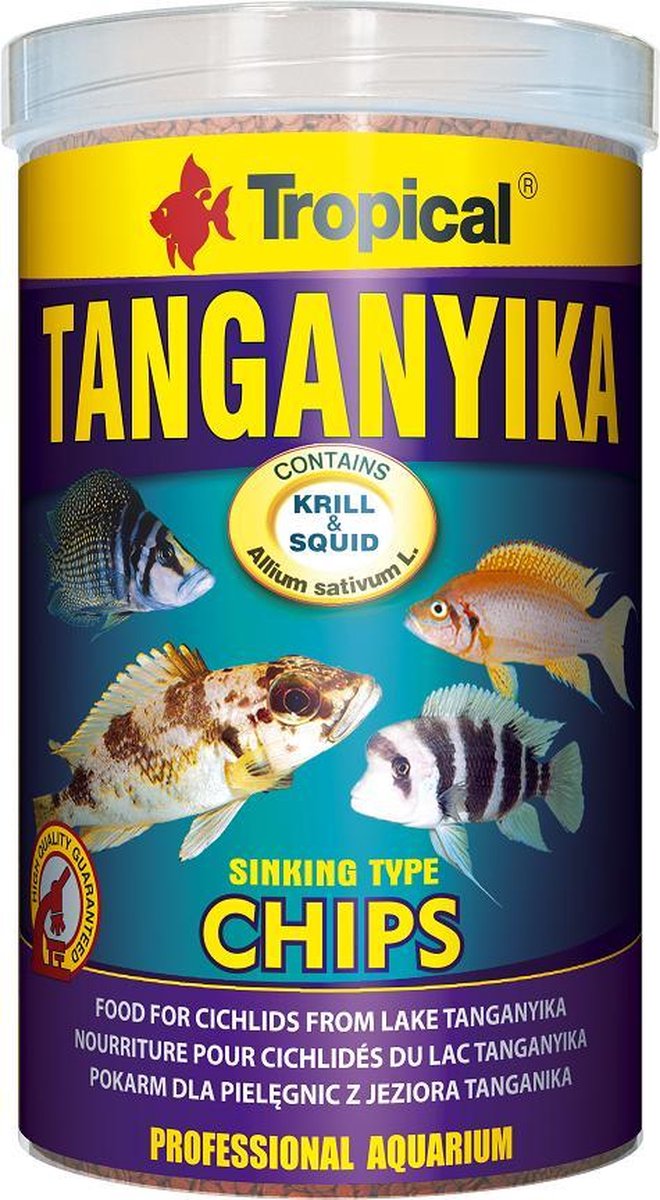TROPICAL Tanganyika Chips zinkend 520G/1000ML