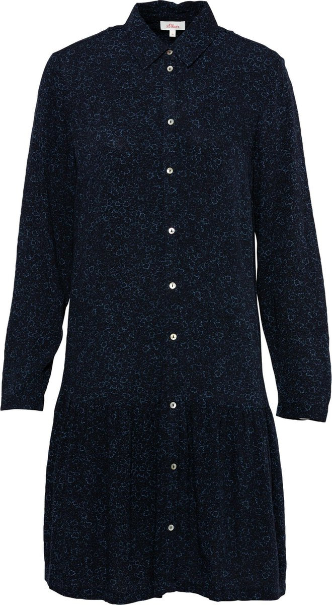 S.oliver blousejurk Donkerblauw-38