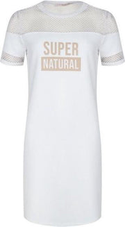 Esqualo jurk SP20.05005 natural