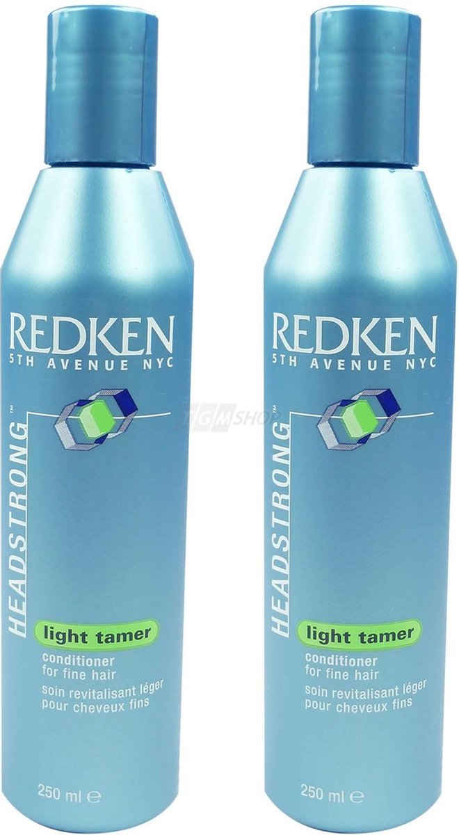REDKEN 5th Avenue NYC Headstrong Light Tamer -  fijn haar - hair conditioner - 2 x 250 ml