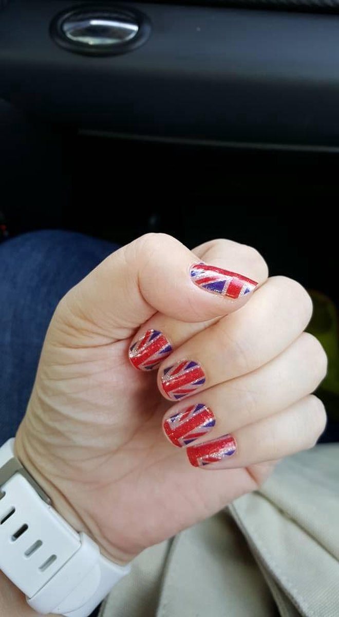 Nail art Stickers union Jack Londen