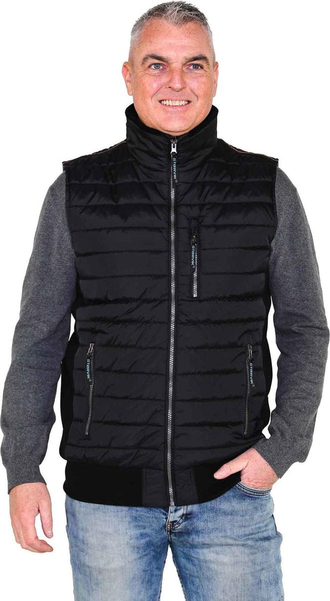STØRVIK Bodywarmer Winddicht 4 seizoenen Heren Zwart - Maat 2XL - ALFONS