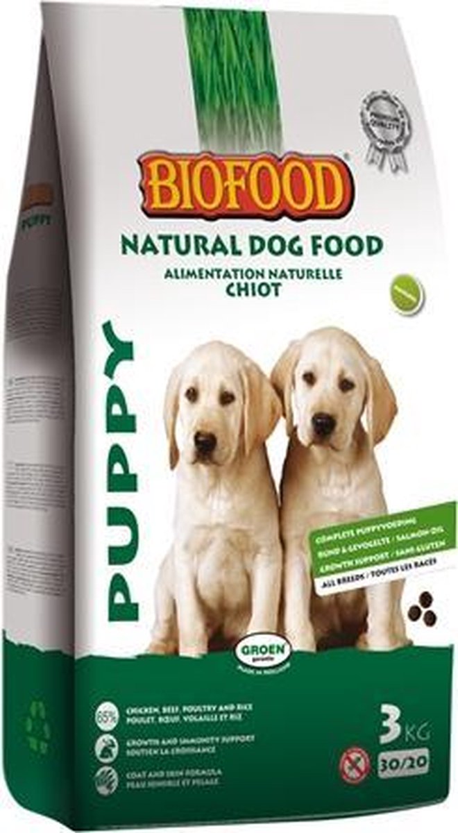Biofood puppy - 3 kg - 1 stuks