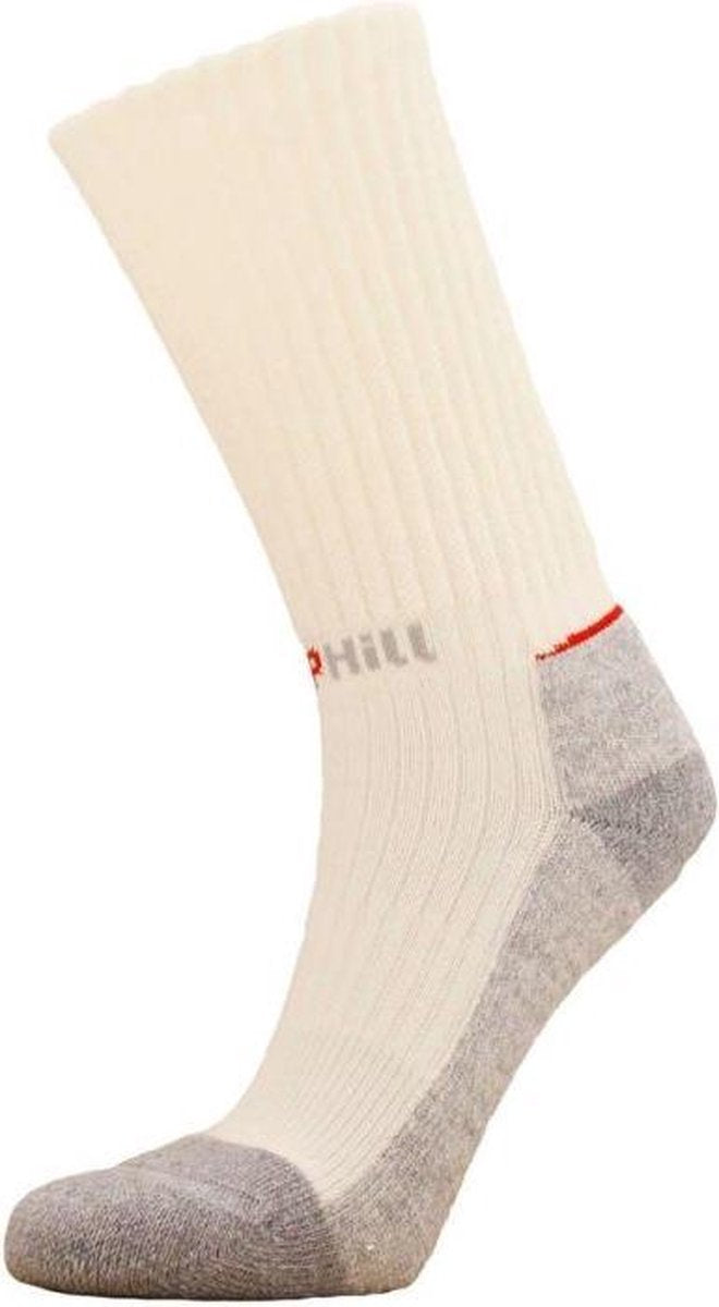 Uphillsport Sportsokken Napa Merinowol Wit/grijs Mt 35-38