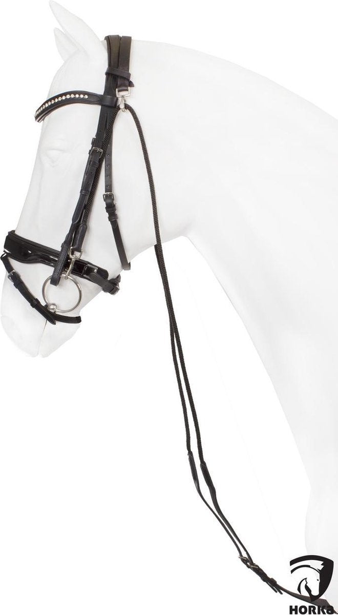 HORKA CHAMBON PONY ZWART/ZILVER