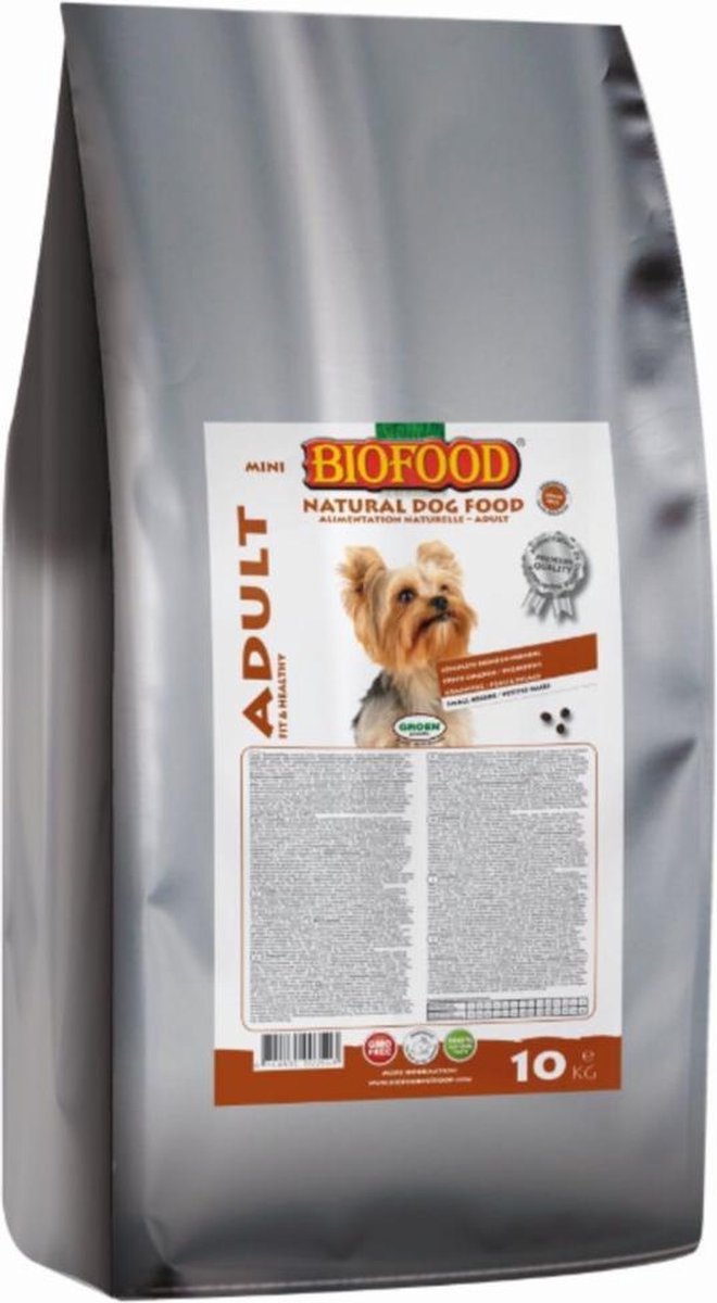 Biofood adult small breed hondenvoer 10 kg