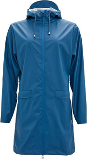 Rains W Coat 1246 Jas - Blauw
