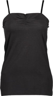 Blue Seven dames top spaghettibandjes zwart - maat XL