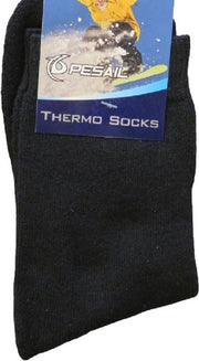Thermo sokken Pesail. Vier paar van dezelfde maat (2 zwart en 2 donker grijs) = €14.50