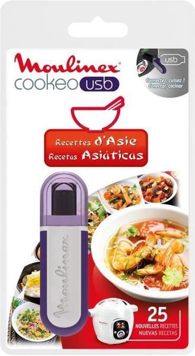 MOULINEX Accessoires XA600311 USB Key Asia-thema voor Cookeo