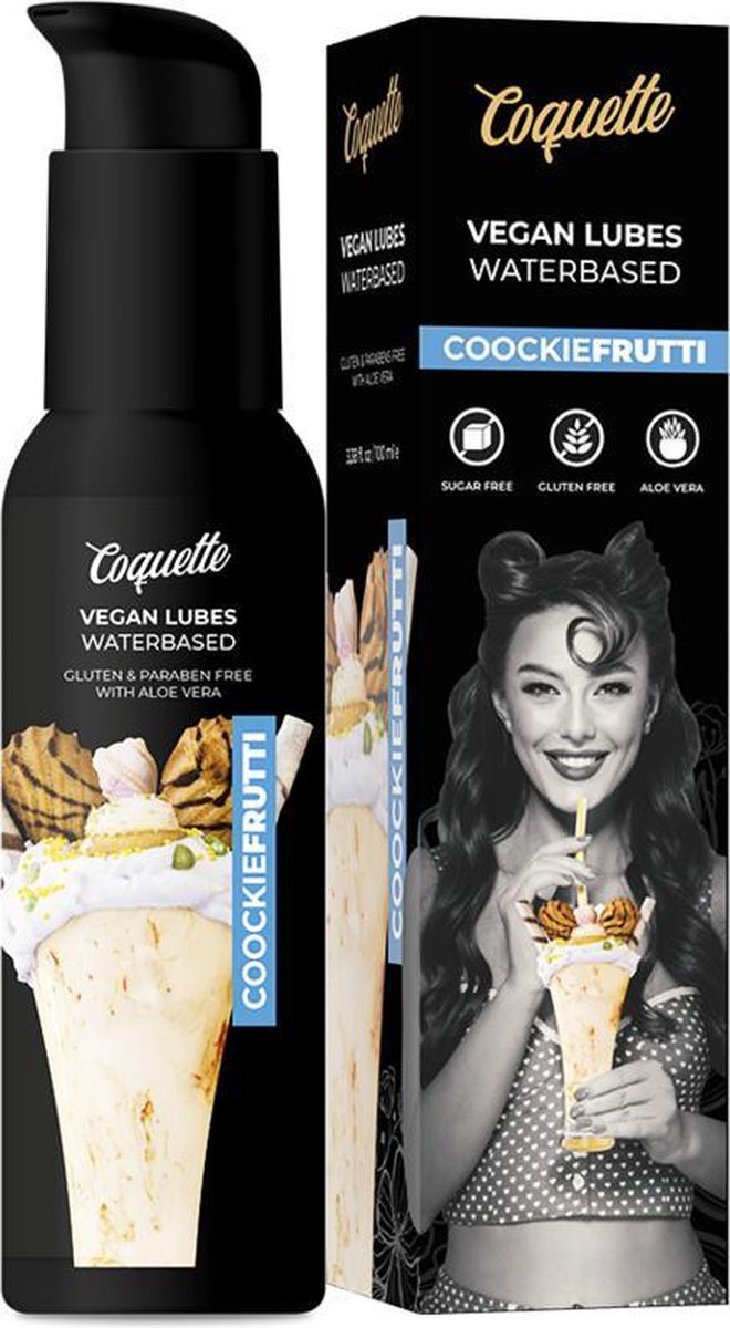 Coquette Premium Experience 100ml Vegan Lubes Cookiefrutti | COQUETTE