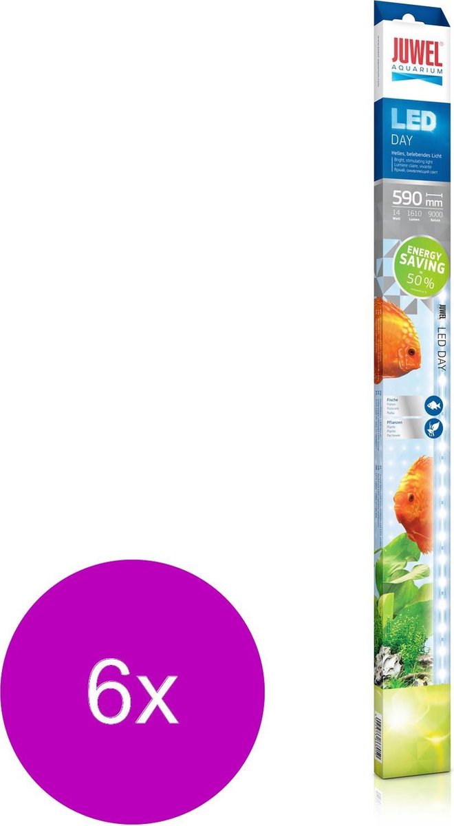 Juwel Led Lamp Day 9000k 14 Watt - Verlichting - 6 x 590 mm 1610 Lumen