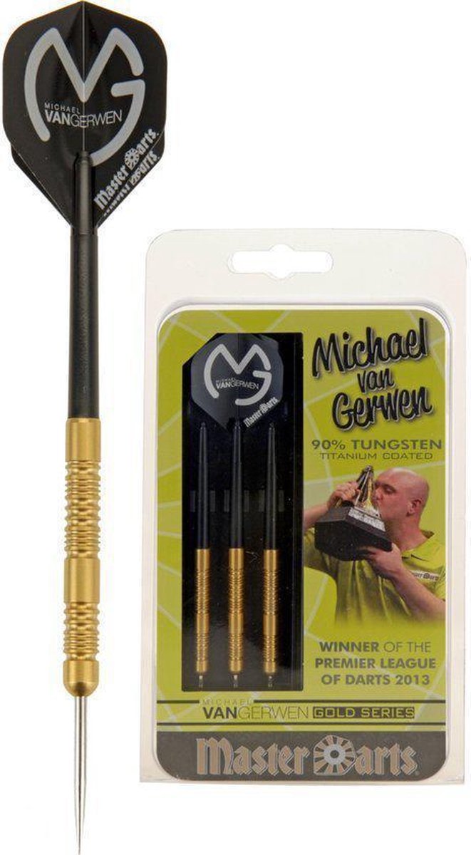 Masterdarts MVG 90% Tungsten Gold 21 gr.
