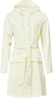 RAINS 1824 Belt Jacket Pearl-S/M