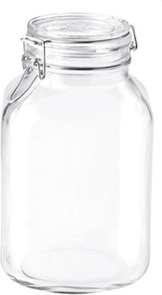 Glazen weckpot/inmaakpot met beugelsluiting 3000 ml - Bewaarpot/voorraadpot