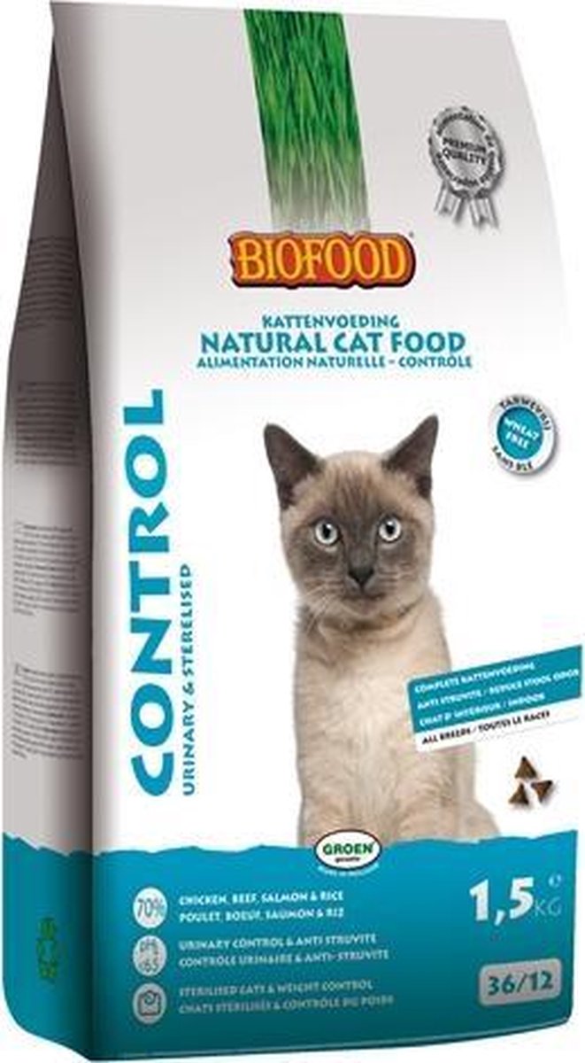 Biofood cat control urinary & sterilised - 1