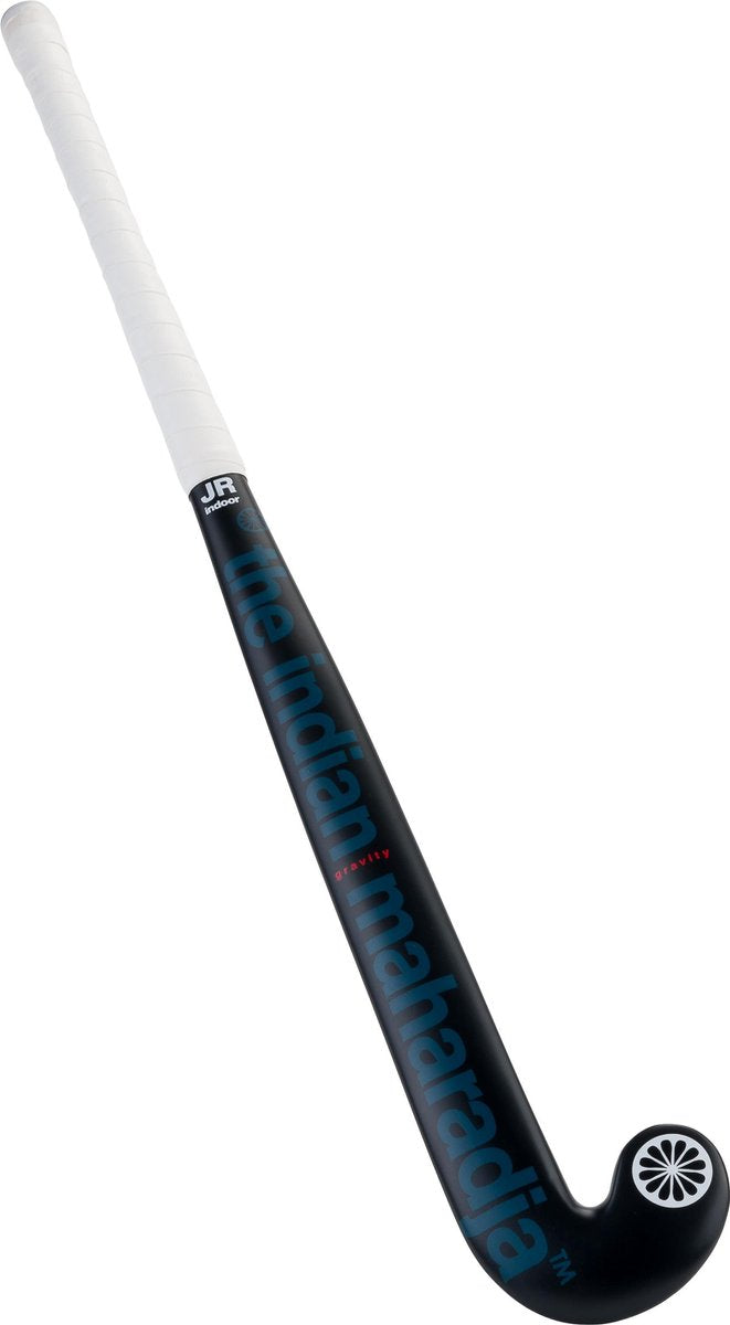The Indian Maharadja Indoor Gravity jr. [wood] - 32 inch- donkerblauw-wit - Hockeystick Kids